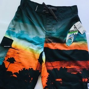 Ocean Current Board/Swim Shorts Men Size S